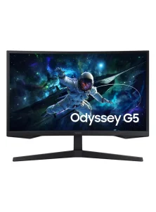 Samsung Monitor 27” Odyssey G5 G55C QHD 165Hz Monitor Gamer Curvo